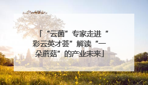 “云菌”专家走进“彩云英才荟”解读“一朵蘑菇”的产业未来