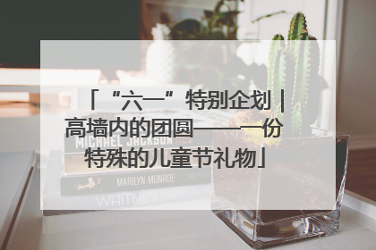 “六一”特别企划｜高墙内的团圆——一份特殊的儿童节礼物