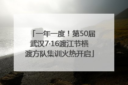 一年一度！第50届武汉7·16渡江节横渡方队集训火热开启