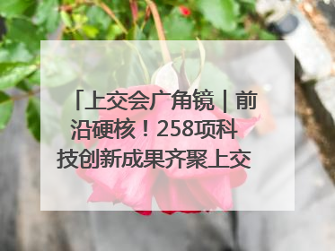 上交会广角镜｜前沿硬核！258项科技创新成果齐聚上交会高校展区