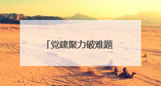 党建聚力破难题 联动防汛显担当