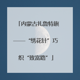 内蒙古扎鲁特旗——“绣花针”巧织“致富路”