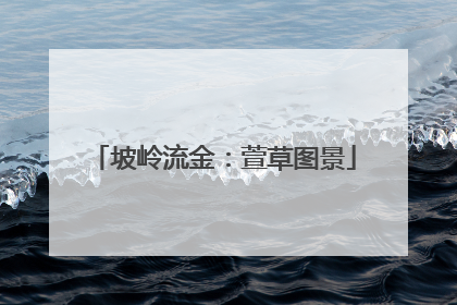 坡岭流金：萱草图景