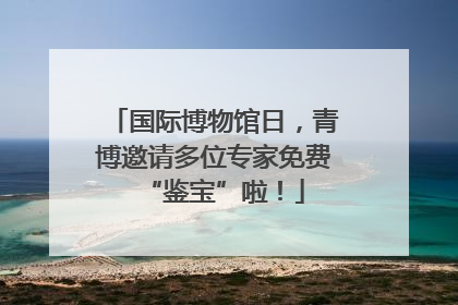 国际博物馆日，青博邀请多位专家免费“鉴宝”啦！