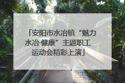 安阳市水冶镇“魅力水冶·健康”主题职工运动会精彩上演