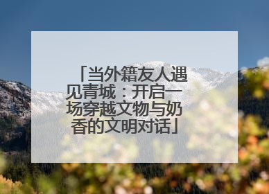 当外籍友人遇见青城：开启一场穿越文物与奶香的文明对话