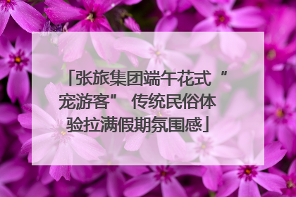 张旅集团端午花式“宠游客” 传统民俗体验拉满假期氛围感