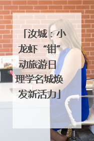 汝城：小龙虾“钳”动旅游日 理学名城焕发新活力
