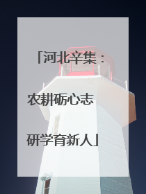 河北辛集：农耕砺心志 研学育新人
