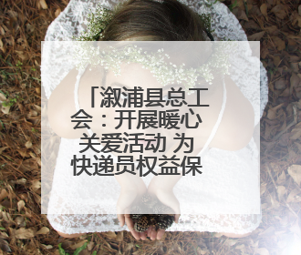 溆浦县总工会：开展暖心关爱活动 为快递员权益保障护航