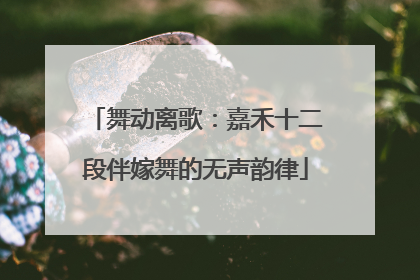 舞动离歌：嘉禾十二段伴嫁舞的无声韵律