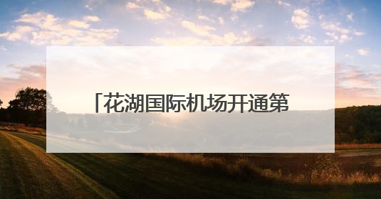 花湖国际机场开通第100条货运航线