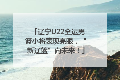 辽宁U22全运男篮小将表现亮眼，“新辽篮”向未来！