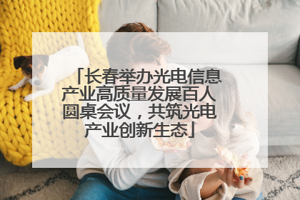 长春举办光电信息产业高质量发展百人圆桌会议，共筑光电产业创新生态