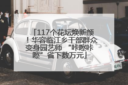 117个花坛焕新颜！华容临江乡干部群众变身园艺师 “咔嚓咔嚓”省下数万元