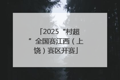 2025“村超”全国赛江西（上饶）赛区开赛