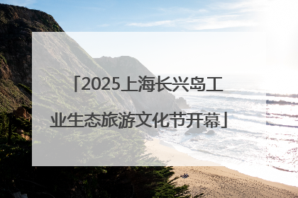 2025上海长兴岛工业生态旅游文化节开幕